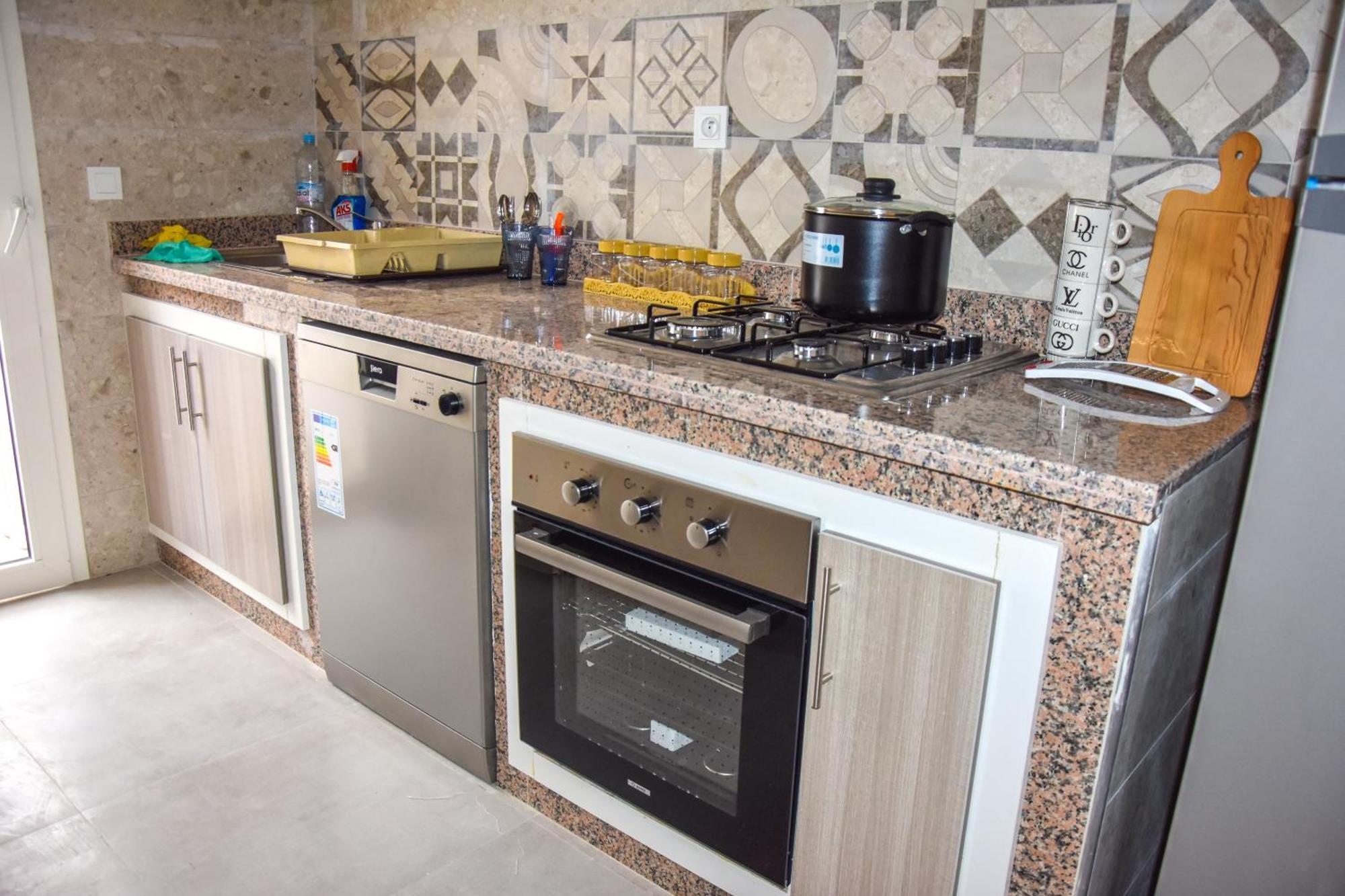 Magnifique Appartement Golf Tanger For Families Bagian luar foto